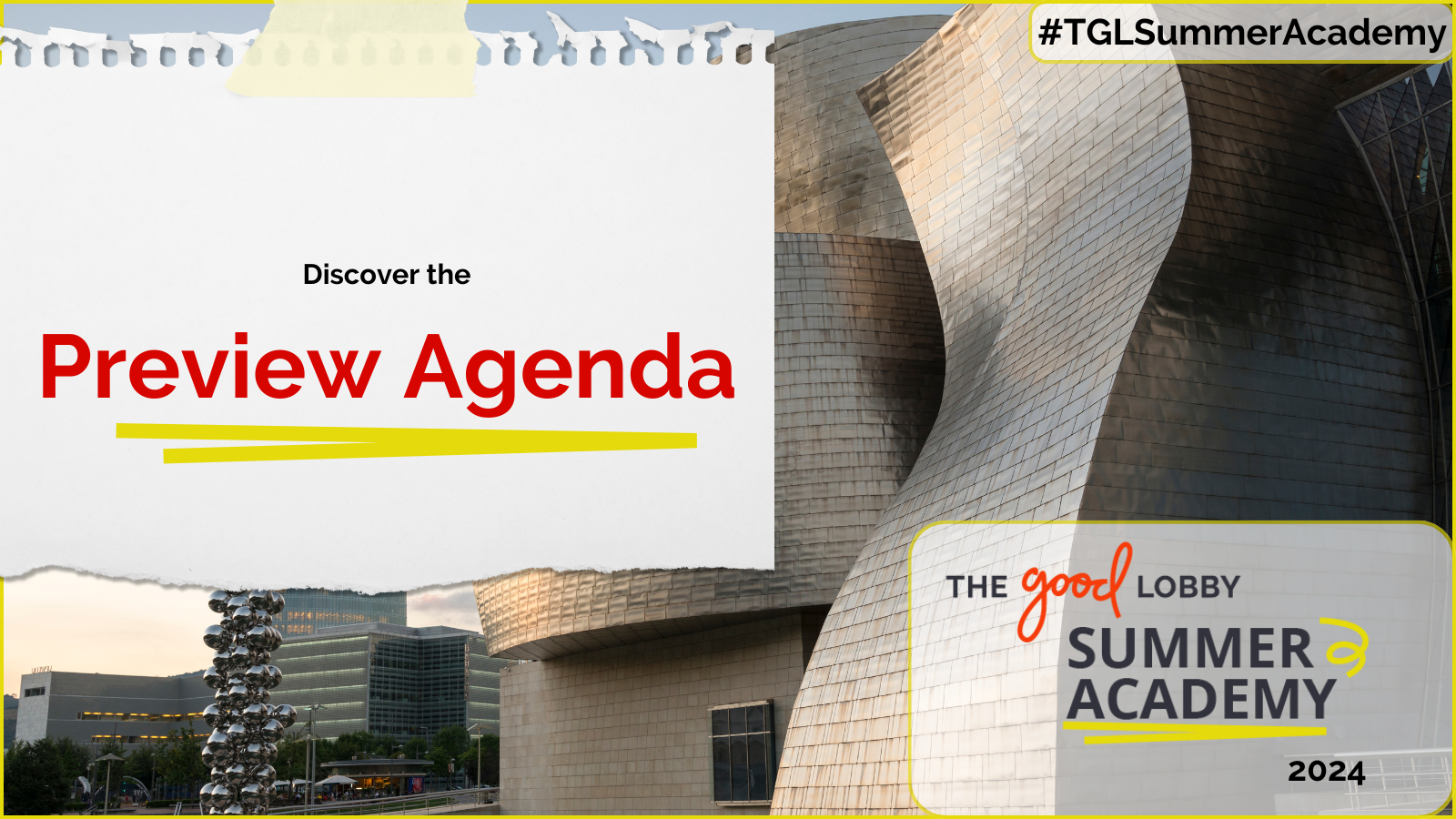 The Good Lobby Summer Academy 2024 | The Good Lobby